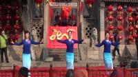 青岛蓝天民族舞蹈队，春节天后宫演出傣族舞（爱做梦的高原¥