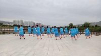 甘肃天水秦安快乐舞蹈队表演王梅广场舞《幸福的歌》