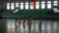 尧都区老体协南焦堡舞蹈队参加全省农民健身操比赛荣获第一名的广场舞《桃花红.尧乡美》