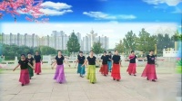 河北沧州女人花健身队，广场舞32步恰恰《桃花运》简单易学