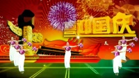 万福泉源雪莲广场舞（火火的中国，火火的时代）手花舞简单32步，原创附加教学