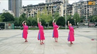 重庆春苗广场舞《红枣树》4人团队版