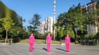 清清水广场舞健身队演示《蓝月谷》指导老师：云朵，视频制作：清清水