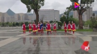 广场舞《雪域康巴》，这红色长筒靴是亮点啊