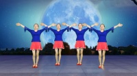 经典老歌广场舞《十五的月亮》照在家乡照在边关 优美温馨附教学