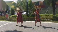 深圳公明街心公园开心一聚广场舞《草原我的最爱》