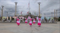 99南京广场舞《绒花》赴新加坡马来西亚文化交流展演