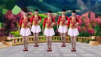 民族金曲广场舞《纳西姑娘》最美中国风，旋律欢快好听醉人！[超清版]