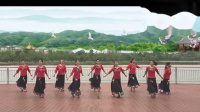 高安锦江外滩广场舞团体版 《久违的卓玛》 编舞：雨夜
