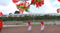 高安锦江外滩广场舞 《月满西楼》双人版 摄影制作：秋水伊人.mp4
