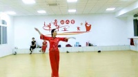 陕西西乡东关社区舞蹈队。风雪儿演示《九儿》编舞张春丽老师。制作云天。