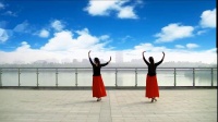 西安姐妹花广场舞《爱的收获》编舞廖弟老师。制作云天。