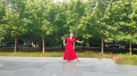 宜人悦舞健身队广场舞《有一个美丽的地方》