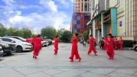 映山红--长沙雪莲广场舞 团队版 队形编排、制作：雪莲