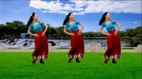 藏族广场舞《白云情歌》歌曲悠扬舞蹈大气，能不能打动你心窝