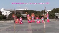 茉莉广场舞《江南梦》原创9人变队形演出含背面教学