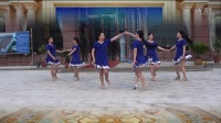 左珍儿广场舞 团队恰恰双人舞《唱春》