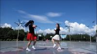 友好公园白云广场舞《伤不起2017》原创16步水兵舞对跳