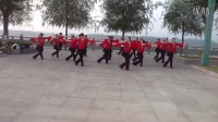 湖北谷城邮政广场心之舞健身队 西藏女孩