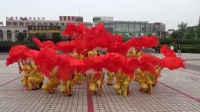 皖舒馨悦广场舞…欢聚一堂(扇子舞。与码头社区队合作)