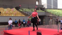 广场舞《同唱祖国好》背面示范 江阴健身操舞协会2019广场舞大赛公益培训