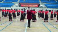 上海红舞鞋广场舞队2020年新春联谊会-跳同一支舞《我和我的祖国》